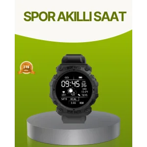 Akıllı Spor Saat – Nabız Ölçer, Adım Sayar ve Kalori Takipli