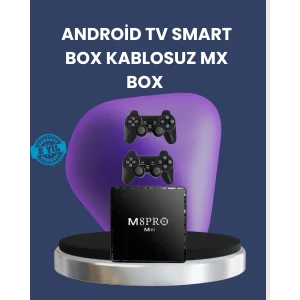 Android TV Box 10K Ultra HD Medya Oynatıcı ve Oyun Cihazı