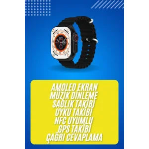 Android ve İOS Uyumlu Arama Konuşma Yapabilen Akıllı Saat