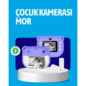 Anında Baskı Özellikli Çocuk Kamerası (Kopya)