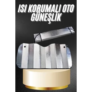 Araba Ön Cam Güneşliği Katlanabilir Oto Güneşlik Tüm Araç Modellerine Uygun