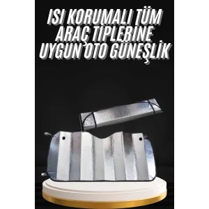 Araç Güneşlik Koruyucu Cam Güneşliği Otomobil Güneşlikleri Katlanabilir