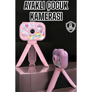Ayaklı Mini Fotoğraf Makinesi Çocuk Için Eğitici Video Kamera (Kopya)