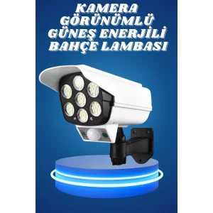 Bahçe Aydınlatması Hareket Sensörlü Led Aydınlatma Kamera Görünümlü