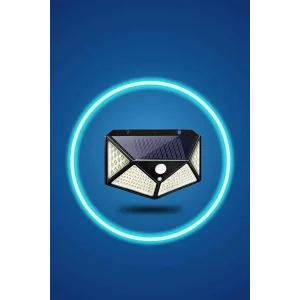 Bahçe Lambası Bahçe Aydınlatma Sensörlü Suya Dayanıklı 100 Led