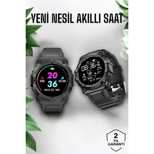 Bluetooth 5.0 Destekli Çok Fonksiyonlu Yeni Nesil Akıllı Saat