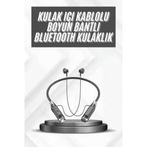 Bluetooth Kulaklık 120 Saat Kullanım Süresi Boyun Askılı Bluetooth Kablosuz Kulaklık
