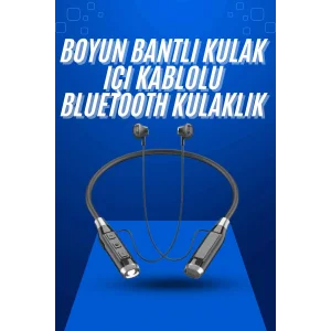 Boyun Bantlı SD Kart Girişli Yüksek Perfomanslı Bluetooth Kulaklık