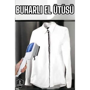 Buharlı El Ütüsü Taşınabilir Kompakt Su Hazneli