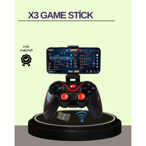 Çift Analog Joystick ve 14 Tuşlu Bluetooth Oyun Kumandası