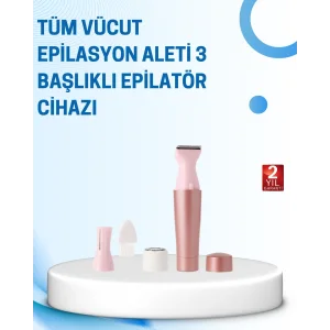 Cilt Pürüzsüzleştirici ve Tüy Temizleyici