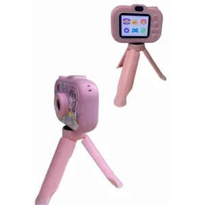 Çocuk Için Eğitici Video Kamera Ayaklı Mini Fotoğraf Makinesi