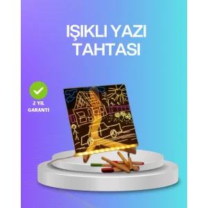 Çocuklar ve Yetişkinler İçin USB LED Işıklı Çizim Panosu