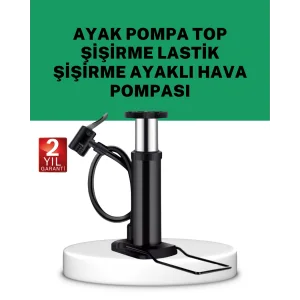 Çok Amaçlı Ayak Pompası Dayanıklı Pratik Hava Pompası