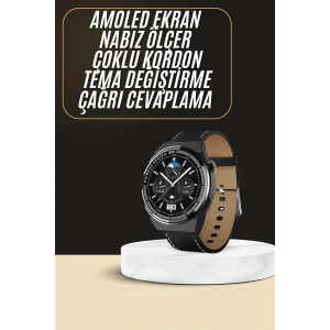Çoklu Kordon Hediyeli Akıllı Saat Çağrı Cevaplama Müzik Dinleme Dokunmatik Ekran
