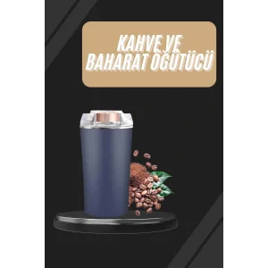 Dayanıklı Paslanmaz Çelik Kolay Kullanım Kahve Ve Baharat Öğütücü