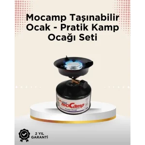 Dayanıklı, Paslanmaz ve Yüksek Isı Dayanımlı Kamp Ocağı – Uzun Süreli Kullanım İçin