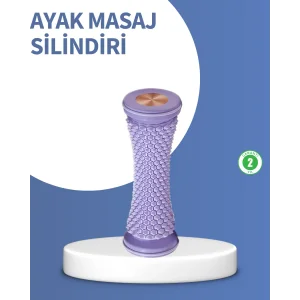 Derin Doku Ayak Masaj Silindiri Plantar Fasiit Topuk Ağrısı İçin