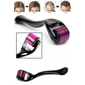 Derma Roller Titanyum Uçlu 540 İğneli 1 Mm Saç Sakal Çıkarma Ve Cilt Bakım Masaj Aleti