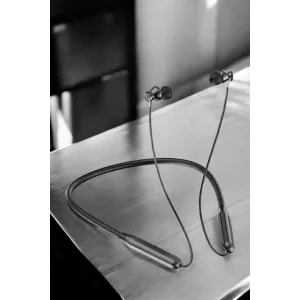 Dijital Göstergeli Kulak İçi Kablosuz Bluetooth Kulaklık Boyun Bantlı