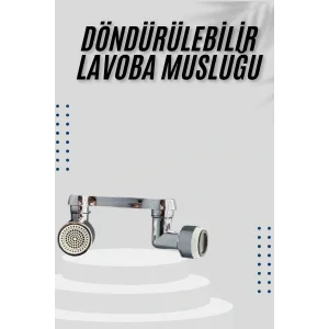 Dönebilen Musluk Başlığı Akrobat Mutfak Banyo Musluk Ucu Başlığı Oynar Başlıklı
