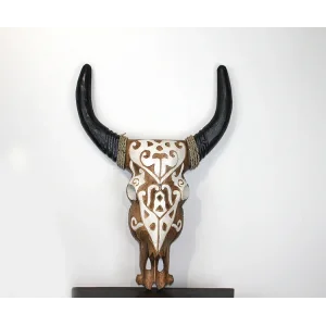 Duvara Asmalı Bufalo Kafası