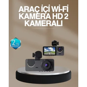 DVR Araç İçi Kamera Hareket Algılayabilen 1080P CarPlay Video Kaydedici