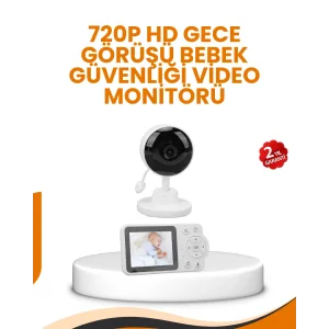 Ebeveyn Kontrollü 2.8 İnç Bebek Monitörü Güvenli İzleme