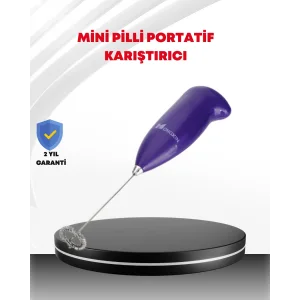 El Tipi Pratik Mikser – Kahve, Süt, Bebek Maması ve Yumurta Çırpıcı