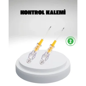 Elektrik Test Kalemi Neon Işıklı Nikel Kaplama 110-220V Dirençli