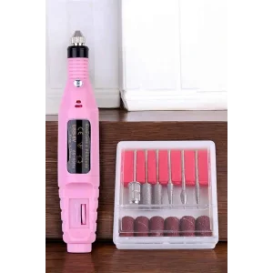 Elektrikli Manikür Pedikür Törpü Seti Protez Tırnak Nasır Temizleyici