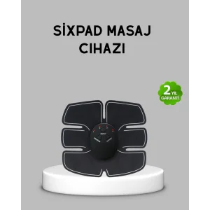 EMS Göbek ve Kol Kas Uyarıcı Cihaz 6 Modlu Elektronik Vücut Şekillendirici