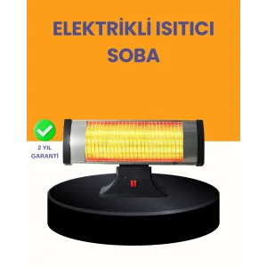 Enerji Tasarruflu 1800W Quartz Infrared Isıtıcı