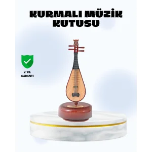 Enstrüman Şeklinde Müzik Kutusu Lüt Tasarım Melodious Music