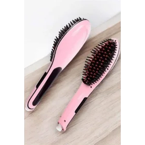 Fön Tarağı Saç Düzleştirici Sıkı Dişli Isı Ayarlı Elektriklenme Karşıtı