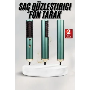 Fön Tarak Saç Düzleştirici Saç Kurutma Makinesi Sıcak Hava Fırçası
