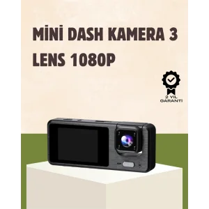 Full HD 3 Kanallı Araç Kamerası – Akıllı Çözümlerle Sürüş