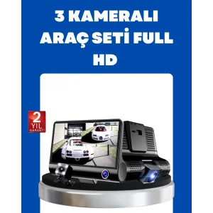 G-Sensör, Park Modu ve Döngüsel Kayıt Destekli Araç DVR