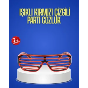 Gece Organizasyonları İçin Renkli LED Gözlük