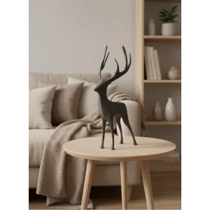 GEYİK FİGÜRÜ GRİ