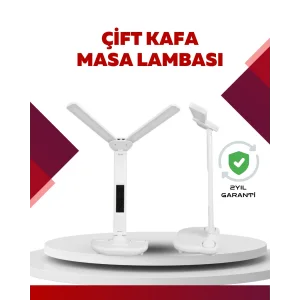 Göz Koruyucu LED Okuma Lambası | Titreşimsiz Işık, Kalemlik ve Stand Fonksiyonlu