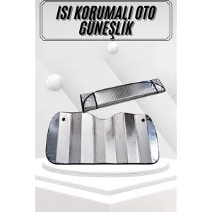 Güneşlik Koruyucu Perde Metalize Oto Araç Araba Güneşliği Ön Cam Güneşliği