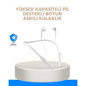 Gürültü Azaltıcı Ergonomik Boyun Askılı Kablosuz Kulaklık