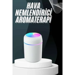 Hava Nemlendirici Buhar Makinesi Led Işıklı USB Dekoratif Nemlendirici
