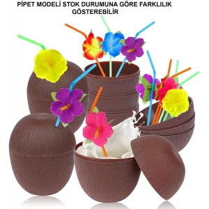 Hindistan Cevizi Pipetli Bardak