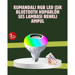 Hoparlörlü LED Ampul – Ev ve Ofis İçin Akıllı Aydınlatma Çözümü