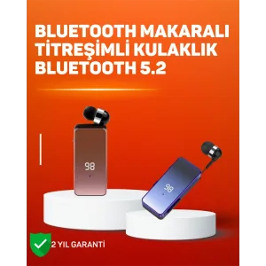 İki Telefona Aynı Anda Bağlanan Bluetooth 5.3 Klipsli Kulaklık – MFB Çok Noktalı Bağlantı
