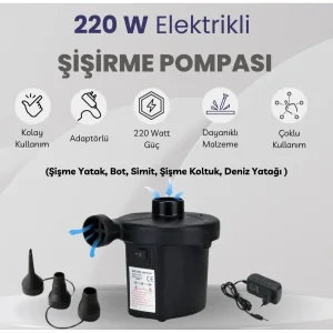 İki Yönlü Elektrikli Hava Pompası
