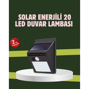Kablo Gerektirmeyen Solar LED Bahçe ve Veranda Işığı