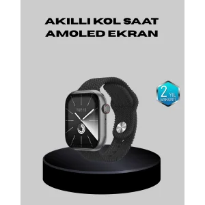 Kablosuz Şarjlı Akıllı Saat Bluetooth Arama Bildirim Destekli Uzun Pil Ömürlü